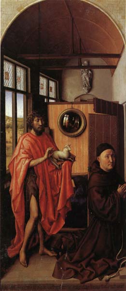 Heinrich von Werl and St.john the Baptist